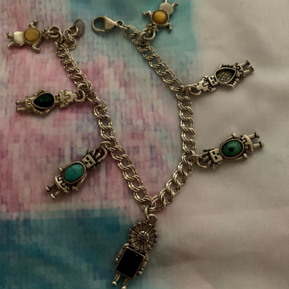Kachina doll bracelet